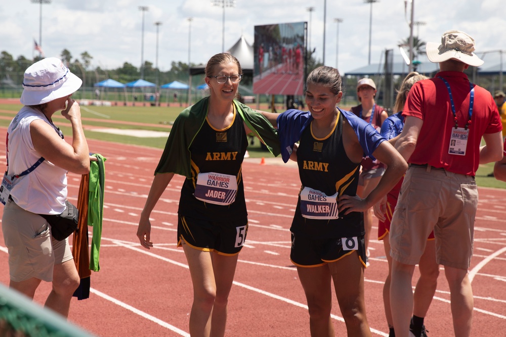 Track Races during the 2024 DoD Warrior Games