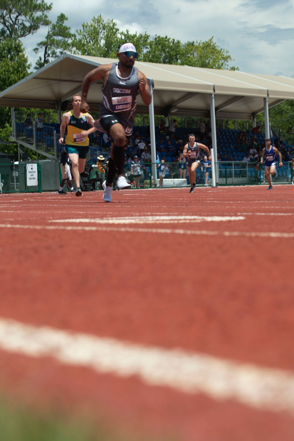 Track Races during the 2024 DoD Warrior Games