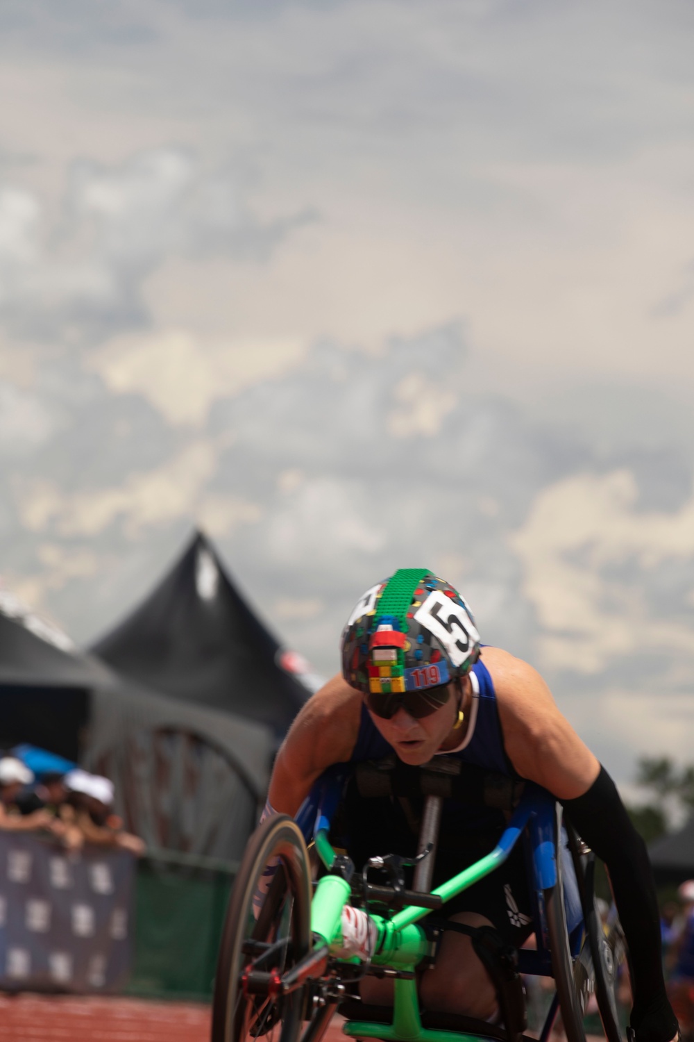 Track Races during the 2024 DoD Warrior Games