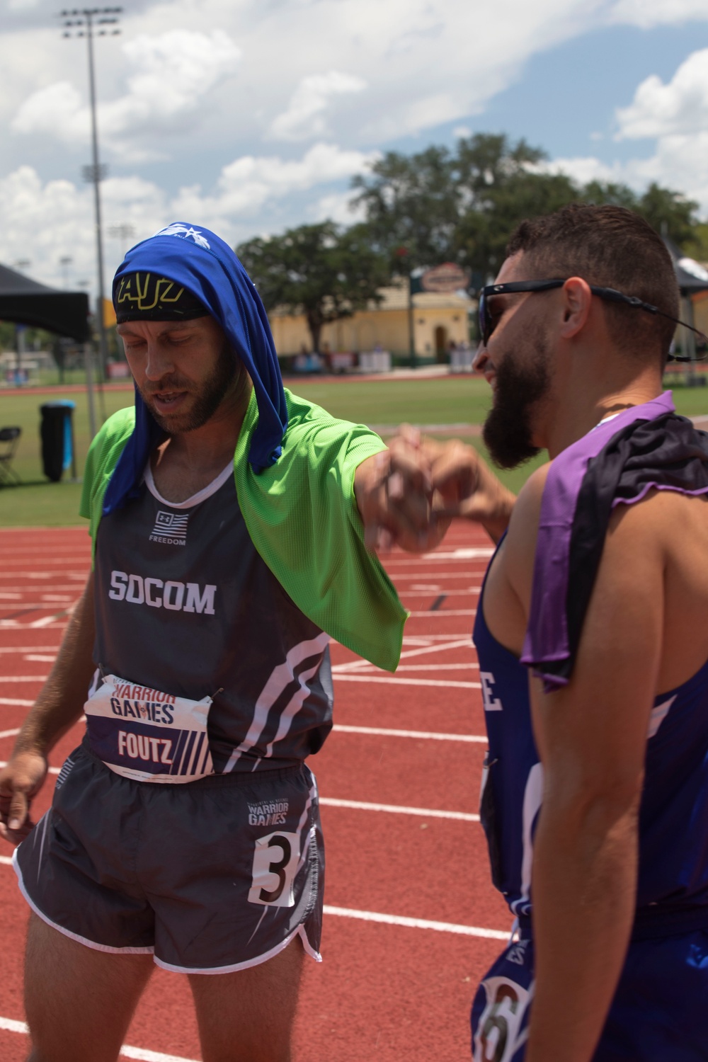 Track Races during the 2024 DoD Warrior Games