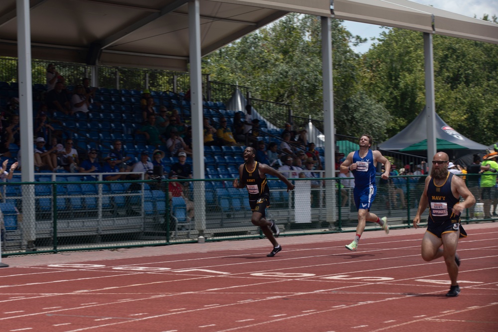 Track Races during the 2024 DoD Warrior Games