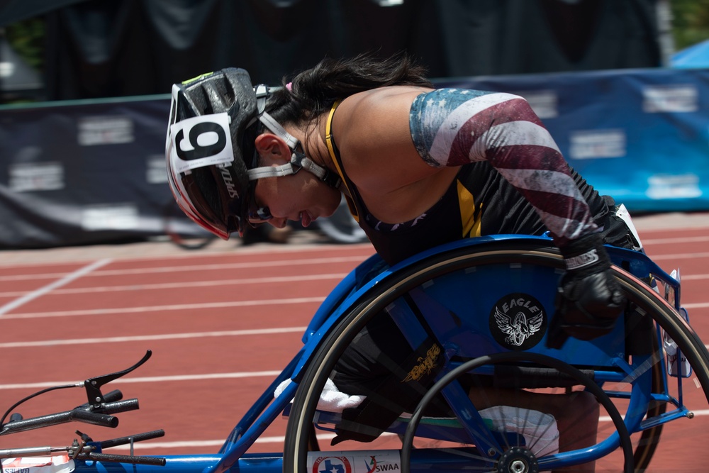 Track Races during the 2024 DoD Warrior Games