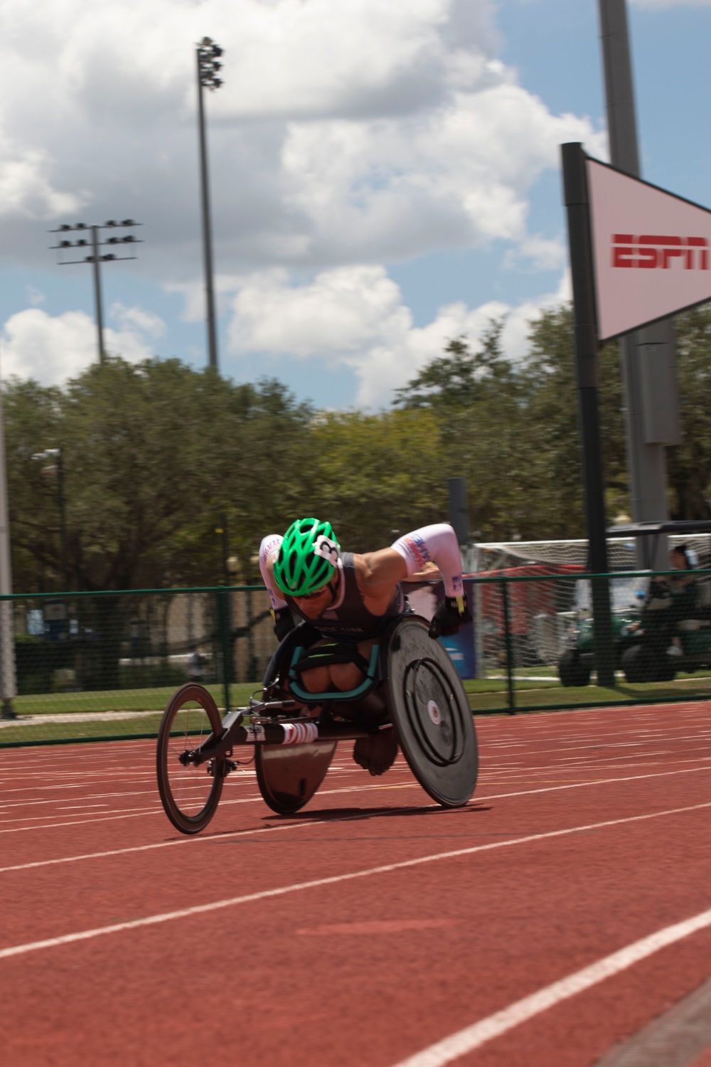 Track Races during the 2024 DoD Warrior Games