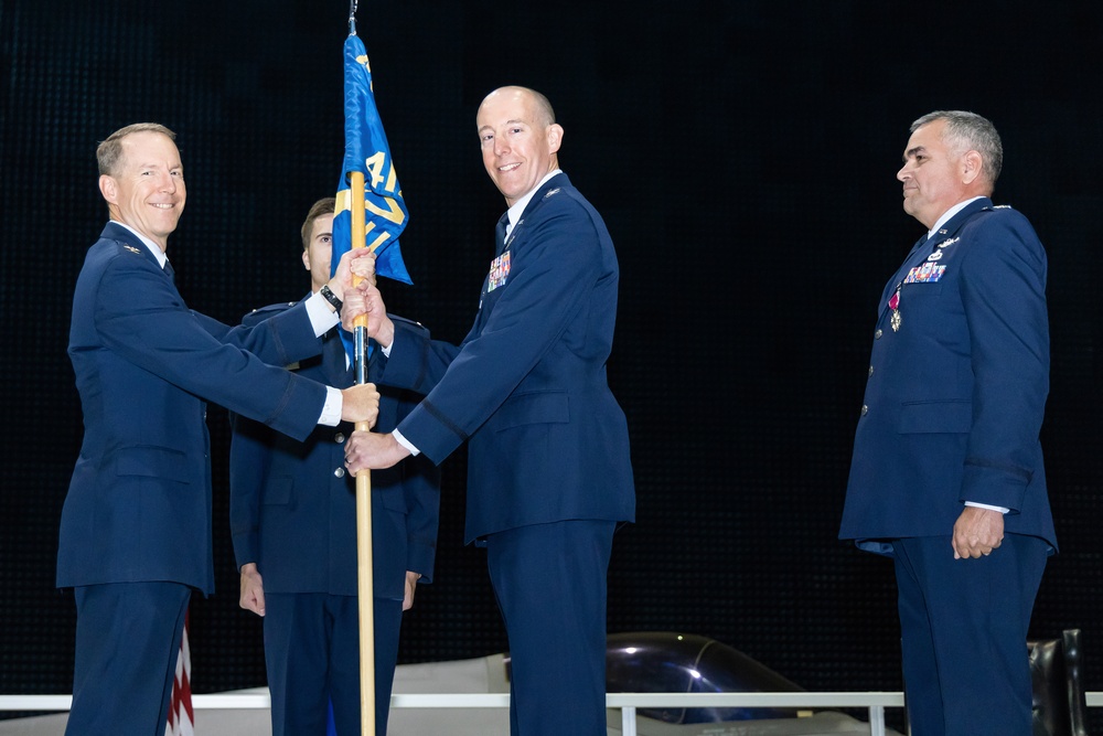 412th Electronic Warfare Group welcomes new commander