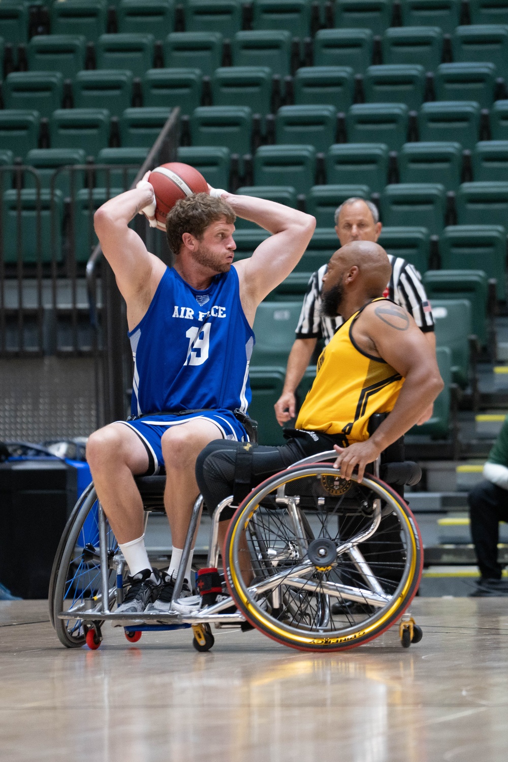 2024 Warrior Games | Wheelchair Basketball | Team Air Force | MSgt Paul Vermaire (ret)