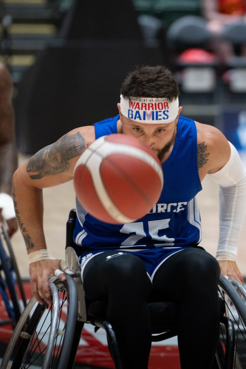 2024 Warrior Games | Wheelchair Basketball | Team Air Force | SrA Jomar Rodriguez Pagan (ret)