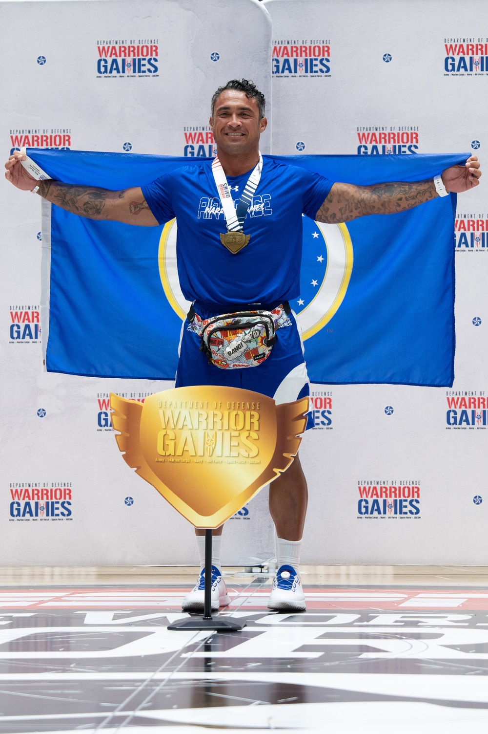 2024 Warrior Games | Field | Team Air Force | TSgt Christopher Ferrell (ret)