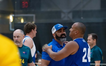 2024 Warrior Games | Sitting Volleyball | Team Air Force | SMSgt Brian William |  MSgt Andres Rodriguez (ret)