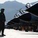 USAF F-22 Raptors and German Air Force PA-200 Tornados train at JBER