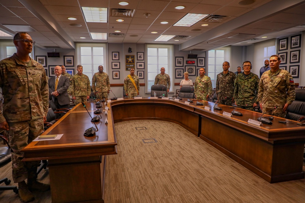 Maj. Gen. William Thigpen receives Peruvian Cross for Military Merit