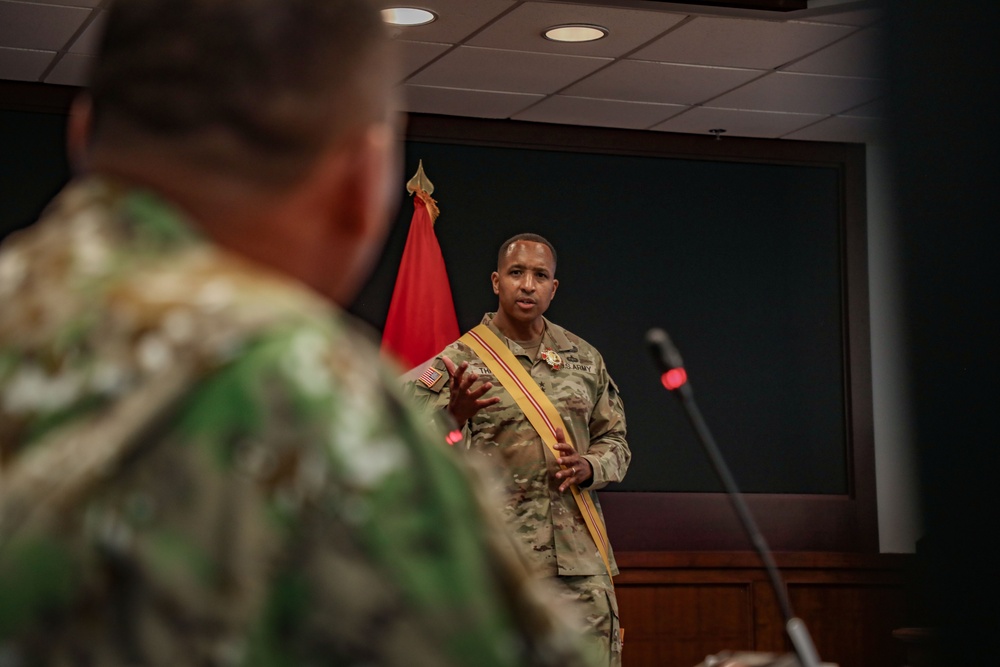 Maj. Gen. William Thigpen receives Peruvian Cross for Military Merit