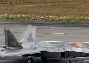 3rd Wing conducts a missing man formation flyover in remembrance of Captain Brock McArdle