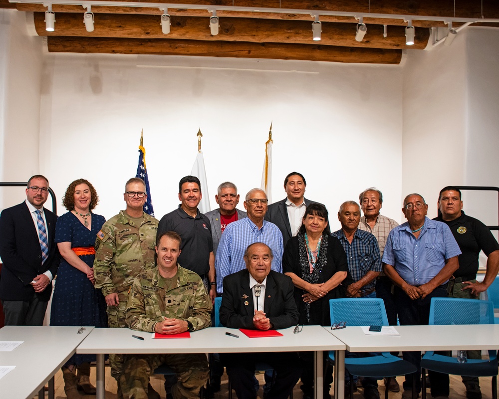 USACE, Pueblo of Isleta sign Tribal partnership agreement for Pottery Mound cultural preservation study