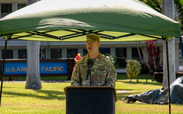 USARPAC DCG Presides over CE-SOHMS Star Ceremony