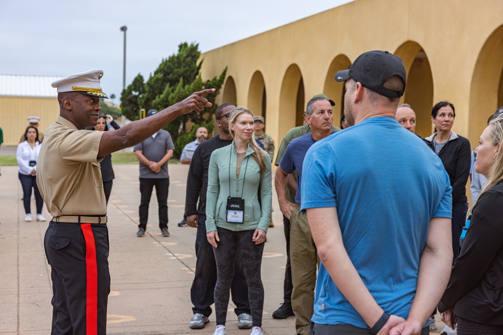 Marine Corps Recruit Depot San Diego Hosts the Joint Civilian Orientation Conference