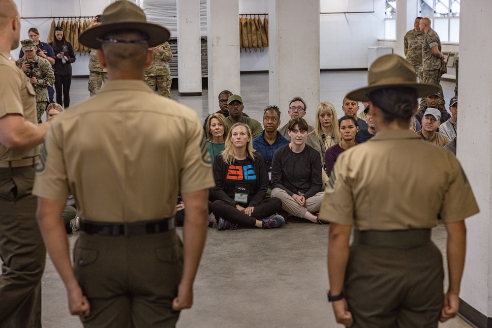 Marine Corps Recruit Depot San Diego Hosts the Joint Civilian Orientation Conference