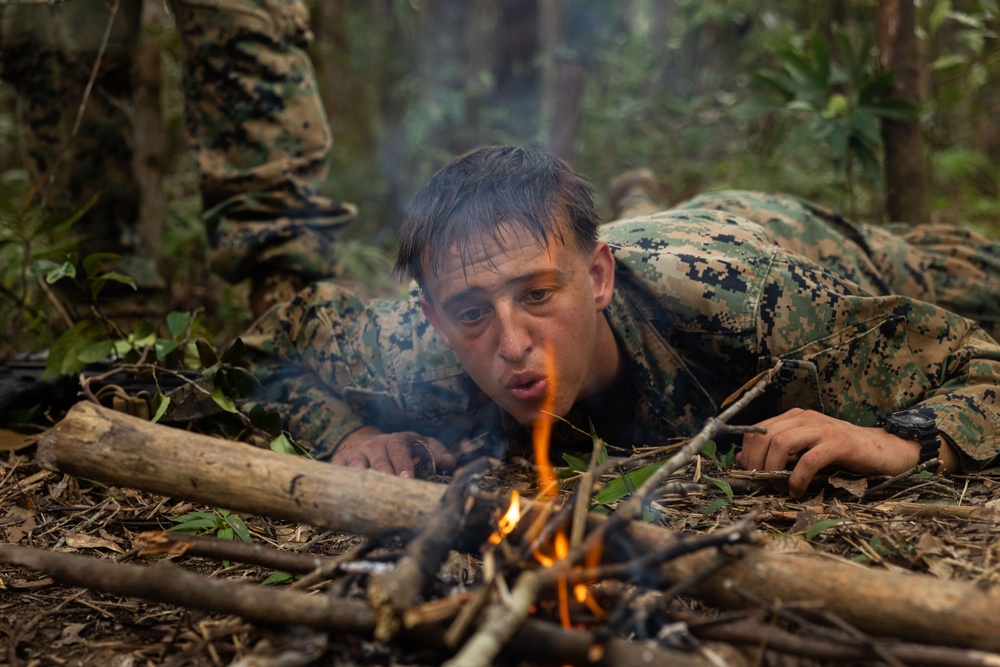 12th MLR Marines Execute Jungle Survival Training and Rehearse Tactical Combat Casualty Care at JWTC