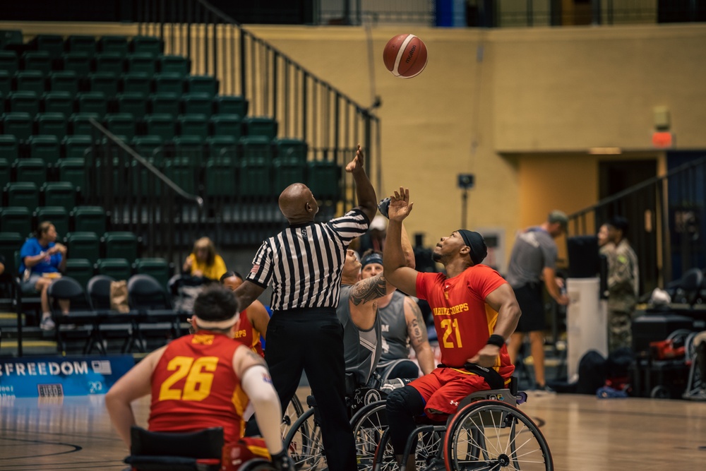 2024 Warrior Games – Wheelchair Basketball Competition