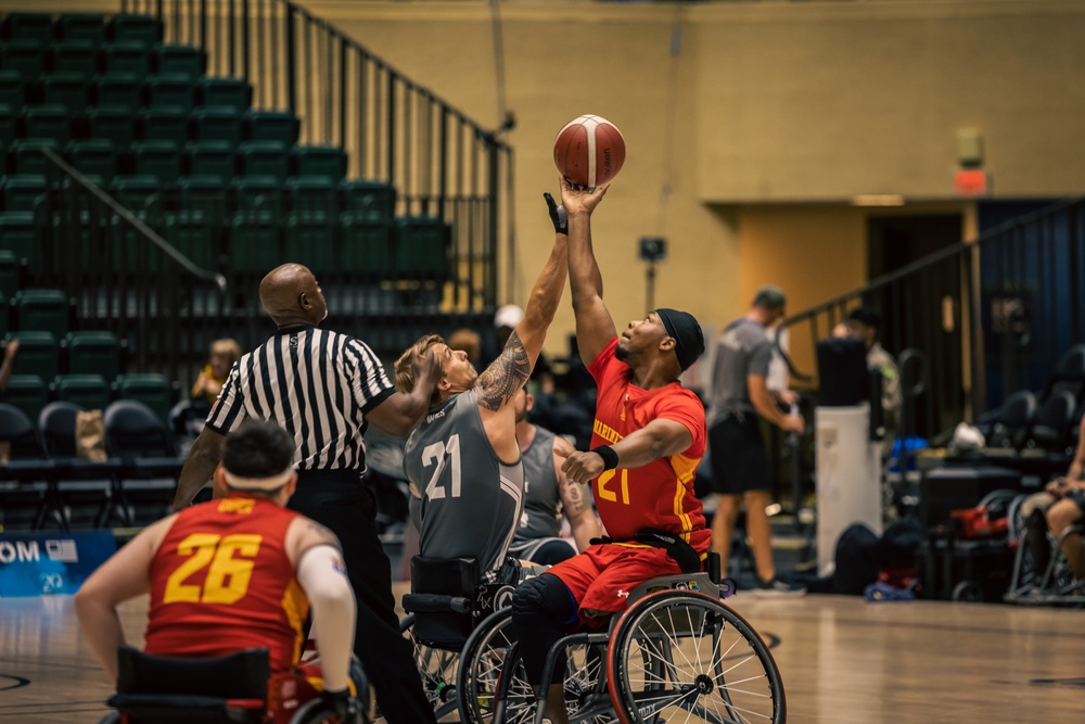 2024 Warrior Games – Wheelchair Basketball Competition