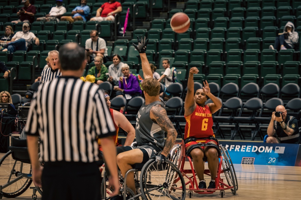 2024 Warrior Games – Wheelchair Basketball Competition