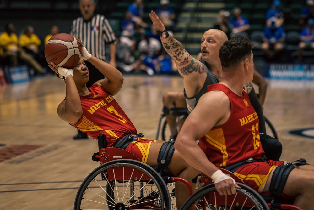 2024 Warrior Games – Wheelchair Basketball Competition