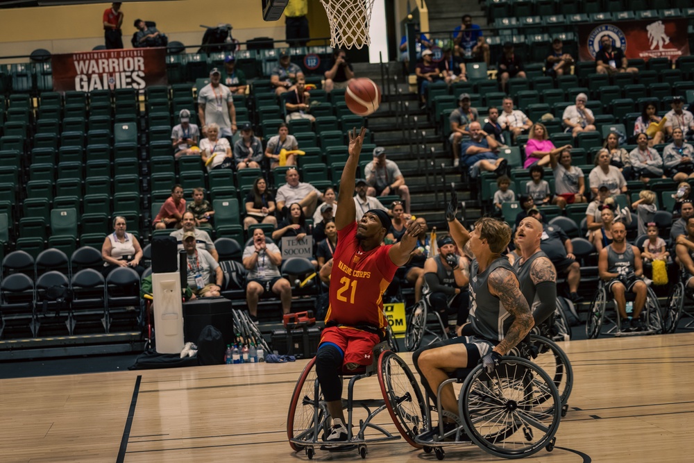 2024 Warrior Games – Wheelchair Basketball Competition