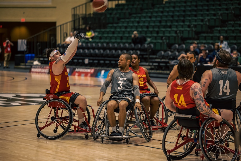 2024 Warrior Games – Wheelchair Basketball Competition