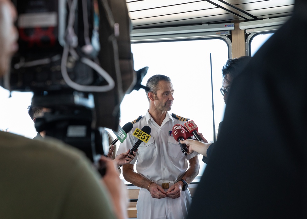 International Media Outlets Visit HMNZS Aotearoa During RIMPAC 2024