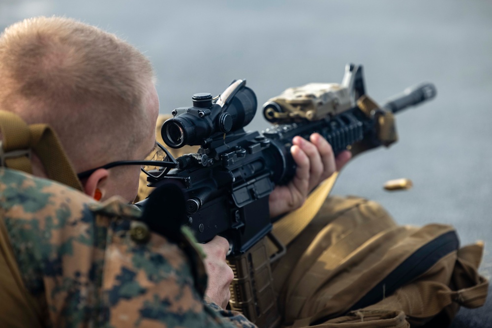 DVIDS - Images - BLT 1/8, 24th MEU (SOC) Battlesight Zero Range Aboard ...