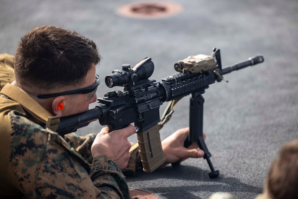 DVIDS - Images - BLT 1/8, 24th MEU (SOC) Battlesight Zero Range Aboard ...