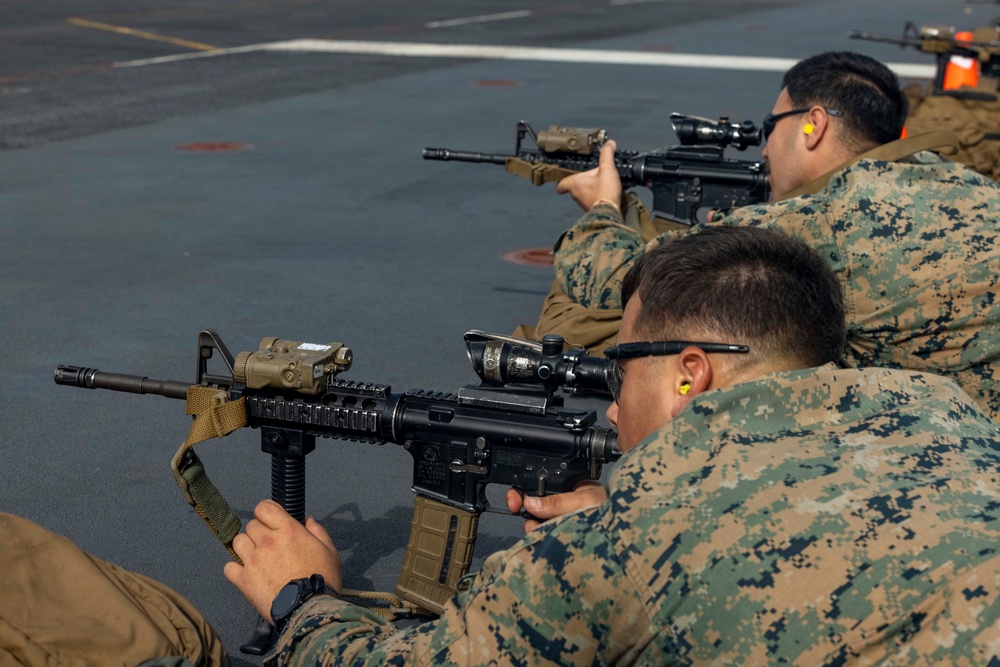 DVIDS - Images - BLT 1/8, 24th MEU (SOC) Battlesight Zero Range Aboard ...