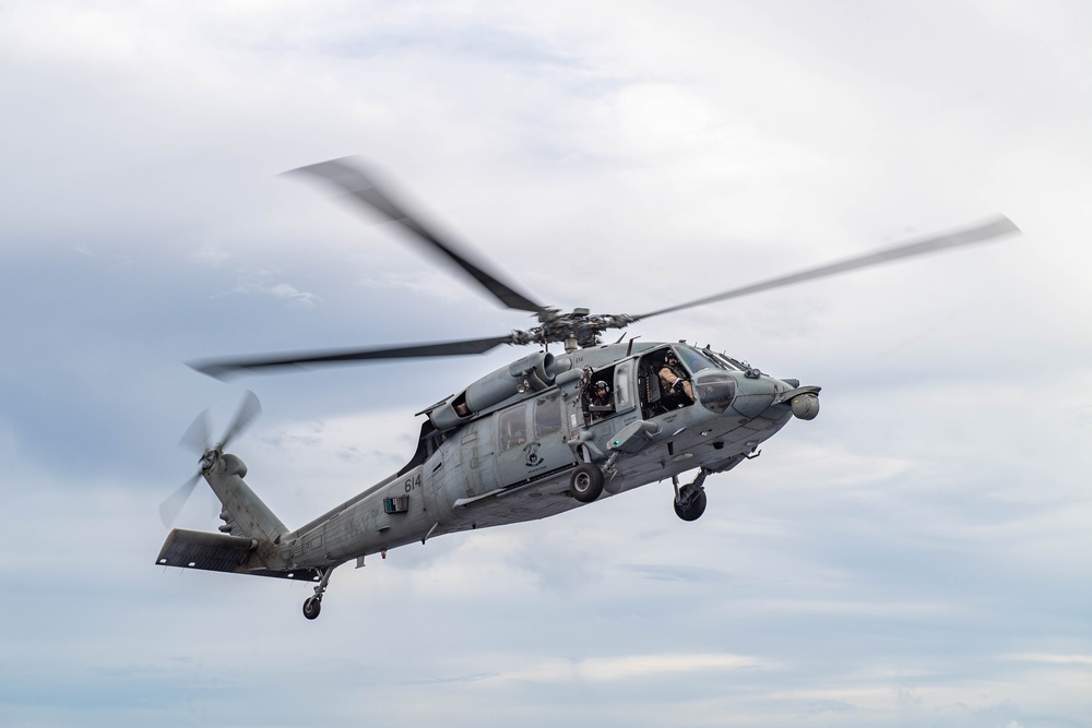 Theodore Roosevelt Conducts joint personnel recovery training exercise with U.S. Air Force