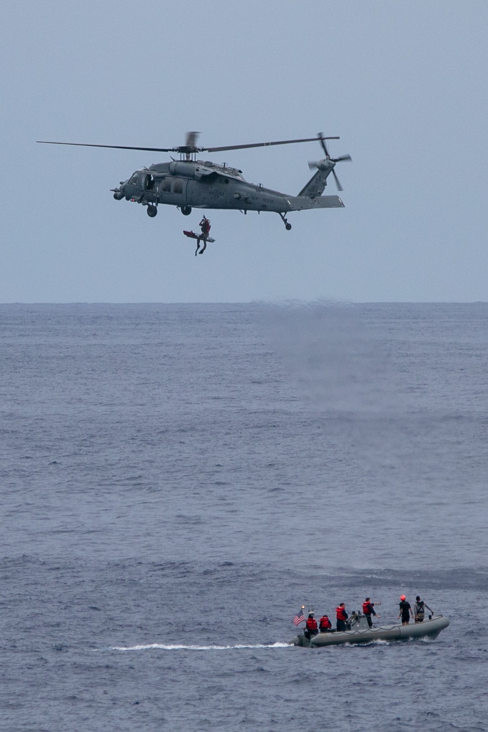 Daniel Inouye Conducts Joint Personnel Recovery Training Exercise with U.S. Air Force