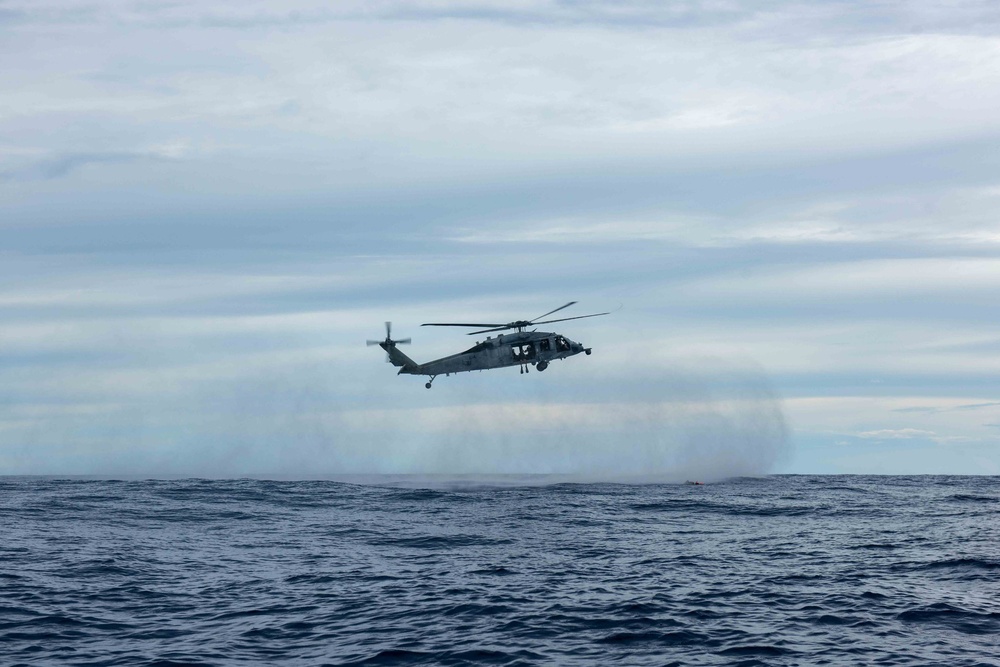 Daniel Inouye Conducts Joint Personnel Recovery Training Exercise with U.S. Air Force