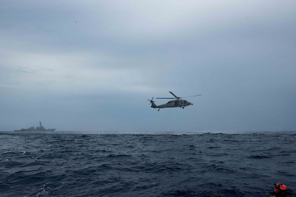 Daniel Inouye Conducts Joint Personnel Recovery Training Exercise with U.S. Air Force