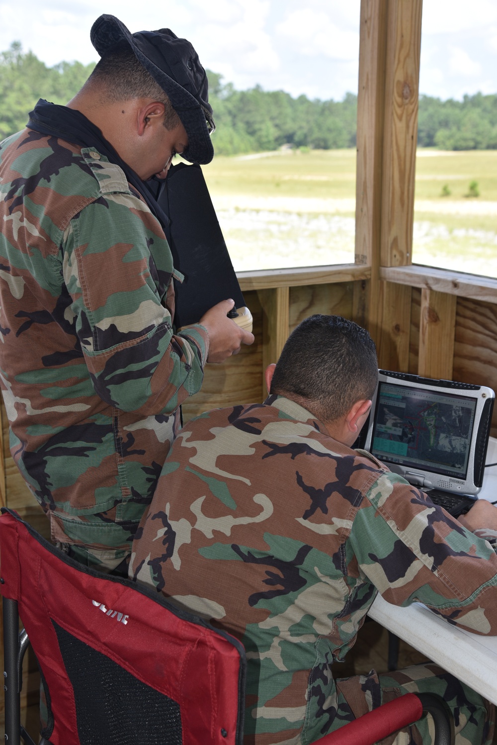 Security Force Professionals from Colombia and Costa Rica Take to the Sky!