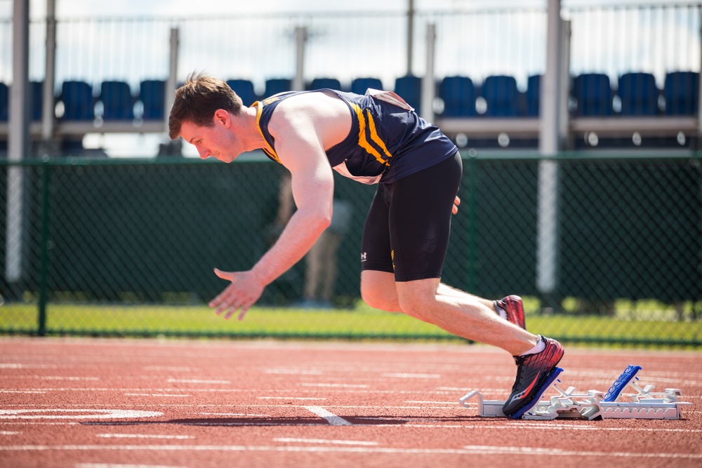 2024 DoD Warrior Games Athletes Race Toward Victory and Recovery with Adaptive Track Events