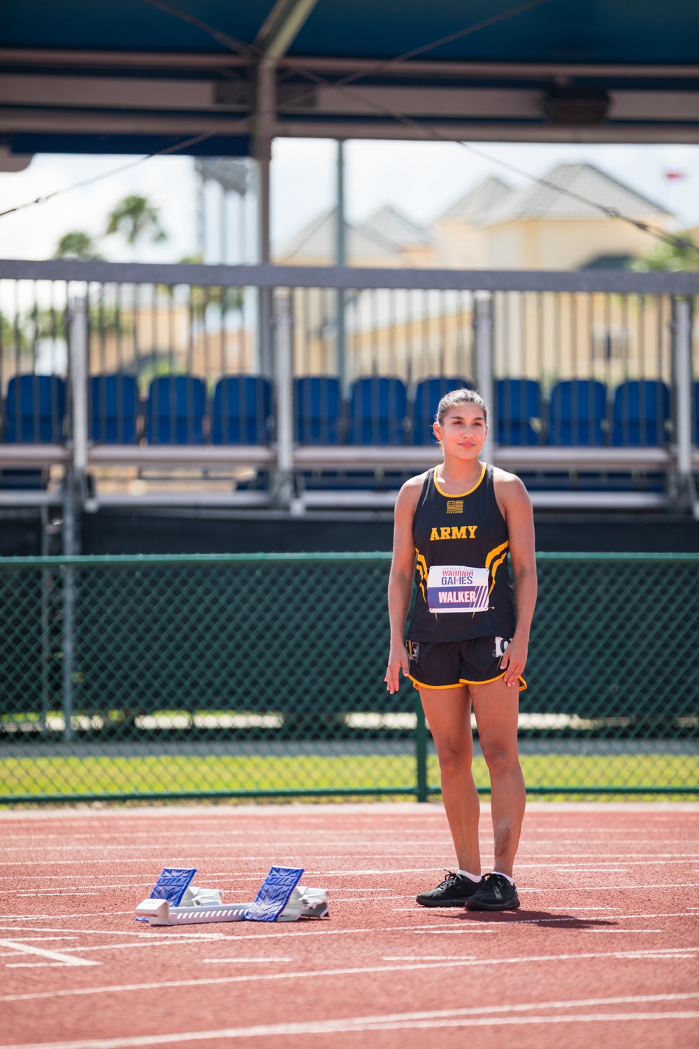 2024 DoD Warrior Games Athletes Race Toward Victory and Recovery with Adaptive Track Events
