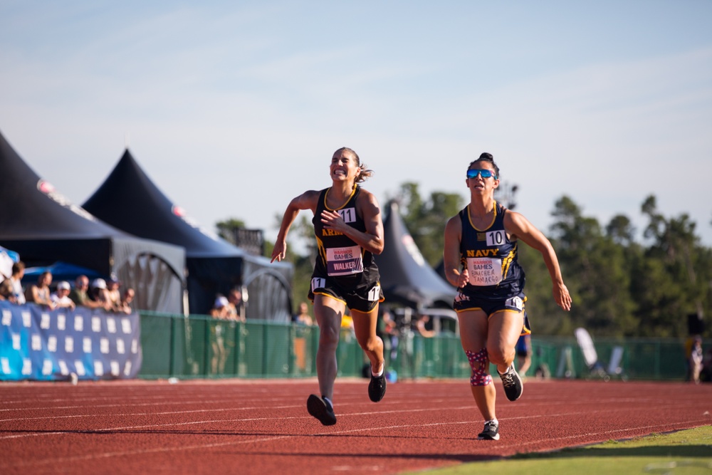 2024 DoD Warrior Games Athletes Race Toward Victory and Recovery with Adaptive Track Events