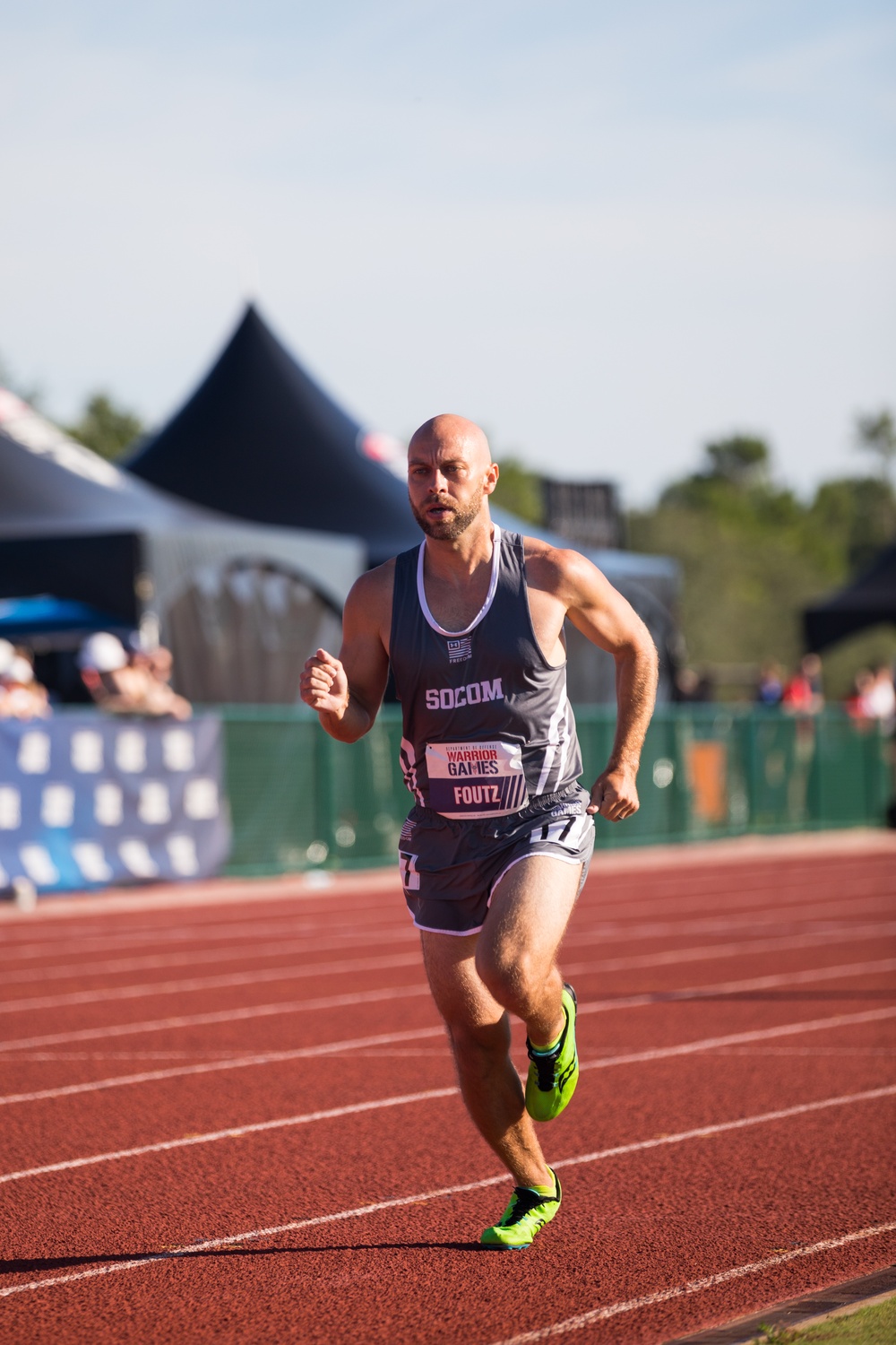 2024 DoD Warrior Games Athletes Race Toward Victory and Recovery with Adaptive Track Events