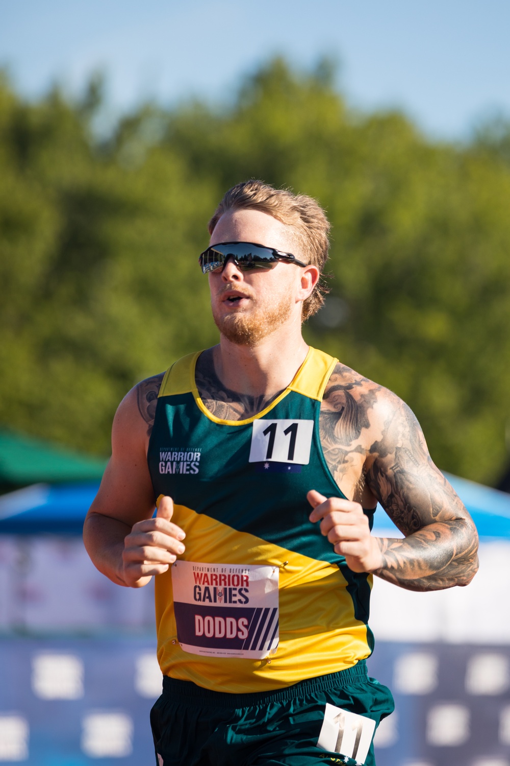 2024 DoD Warrior Games Athletes Race Toward Victory and Recovery with Adaptive Track Events