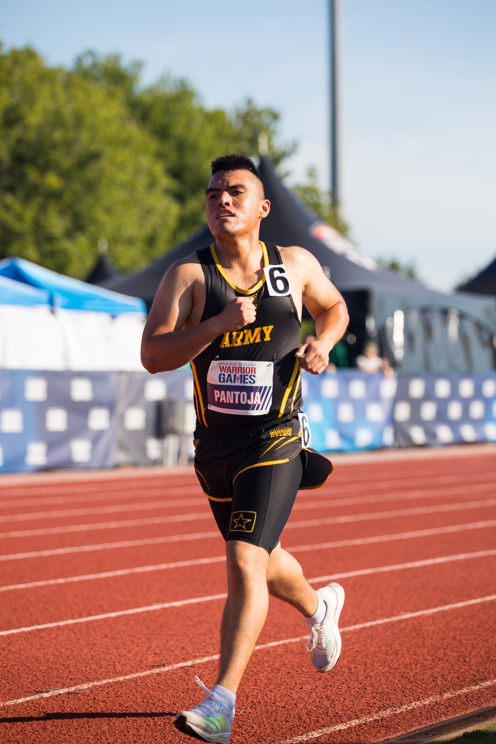 2024 DoD Warrior Games Athletes Race Toward Victory and Recovery with Adaptive Track Events