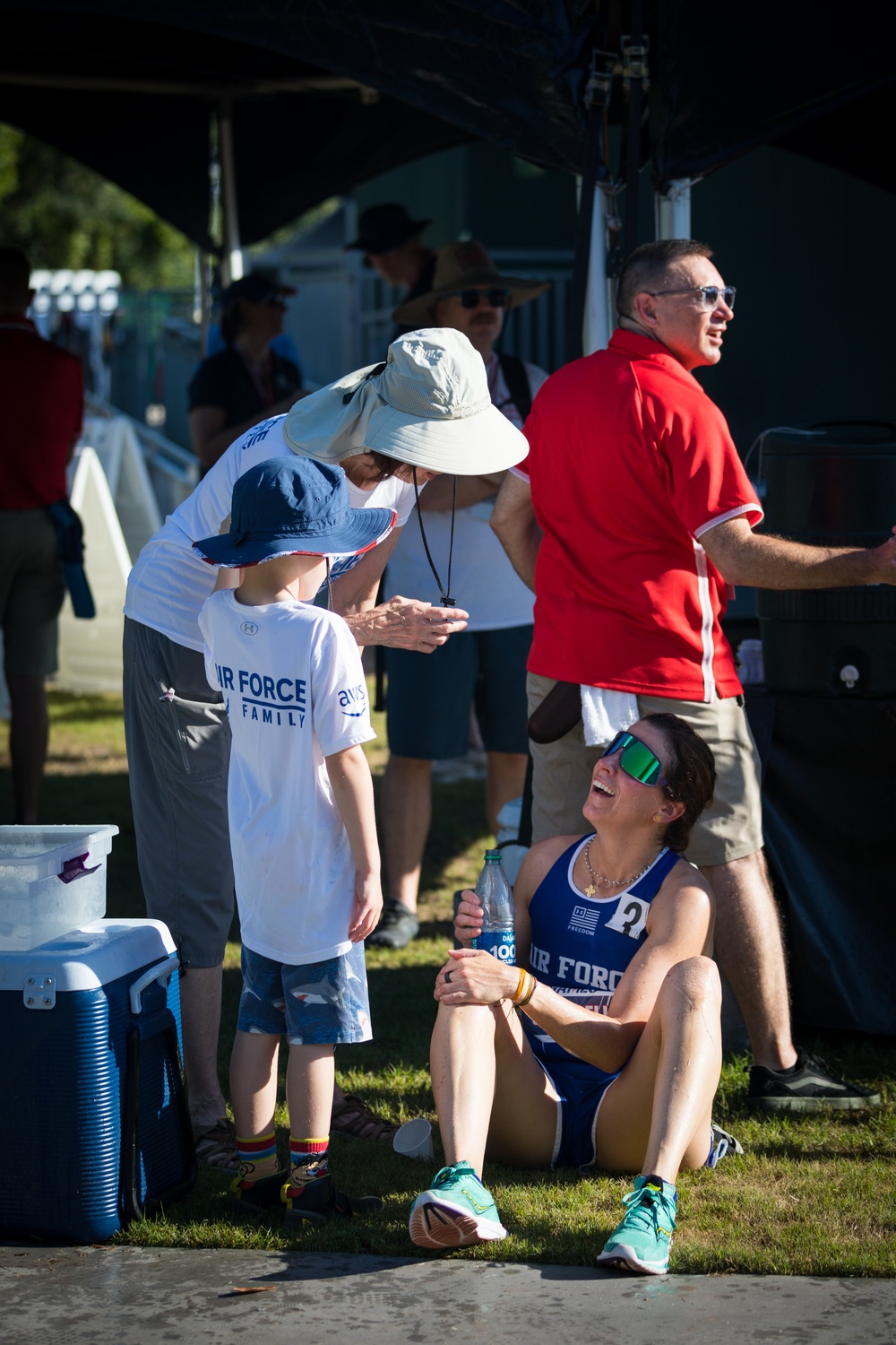 2024 DoD Warrior Games Athletes Race Toward Victory and Recovery with Adaptive Track Events