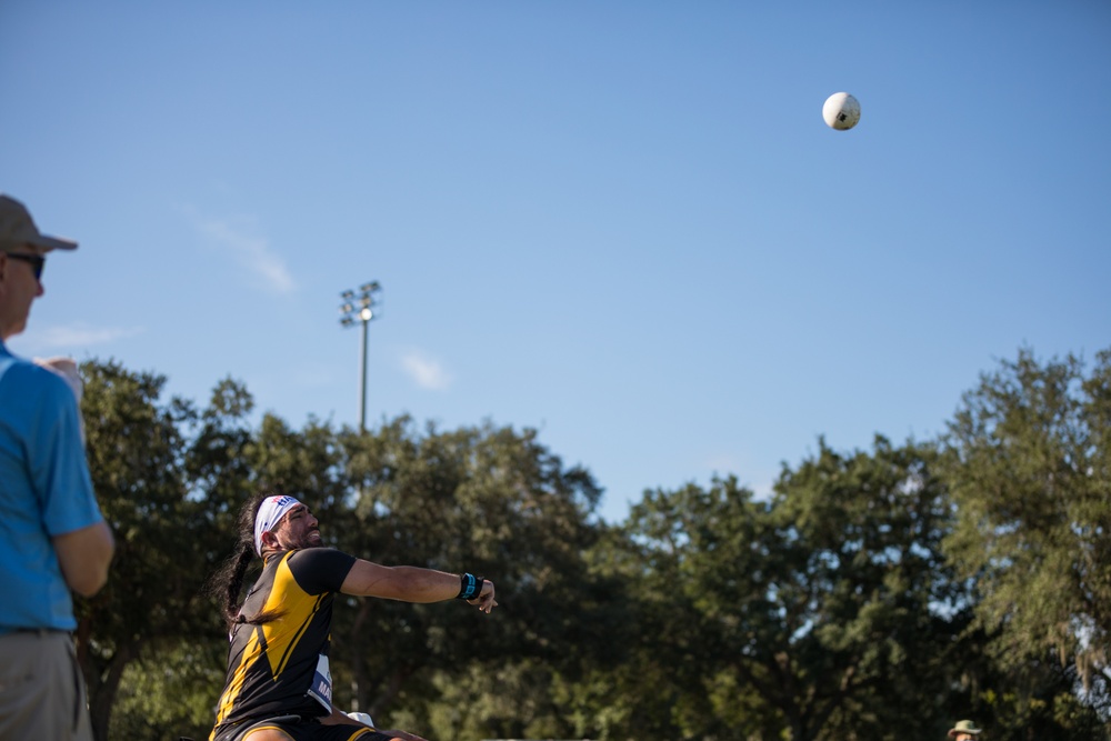 2024 DoD Warrior Games Athletes Send It With Adaptive Field Events