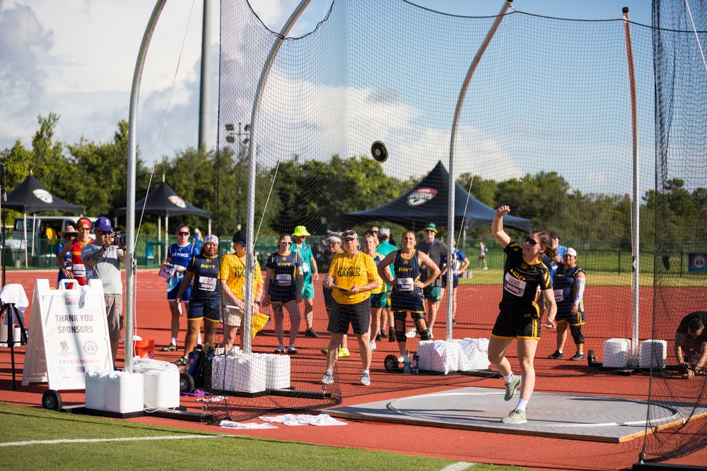 2024 DoD Warrior Games Athletes Send It With Adaptive Field Events