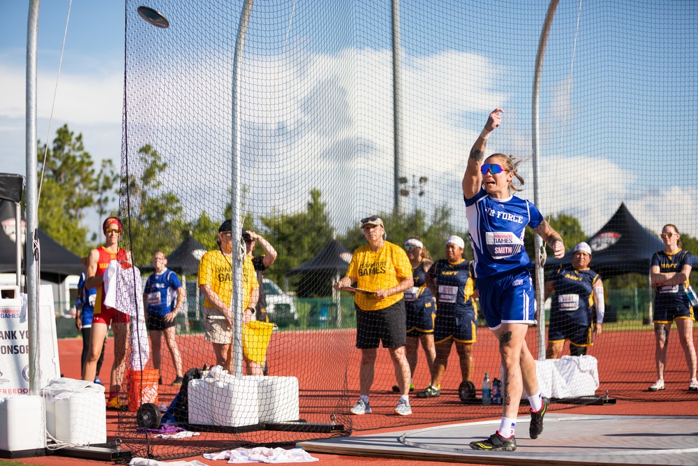 2024 DoD Warrior Games Athletes Send It With Adaptive Field Events