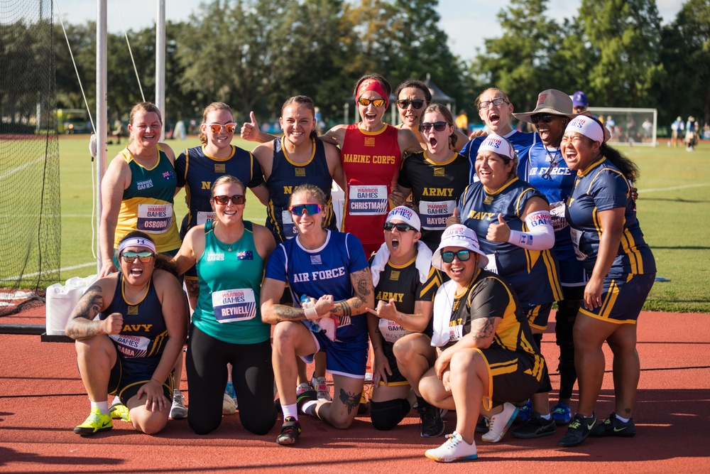 2024 DoD Warrior Games Athletes Send It With Adaptive Field Events