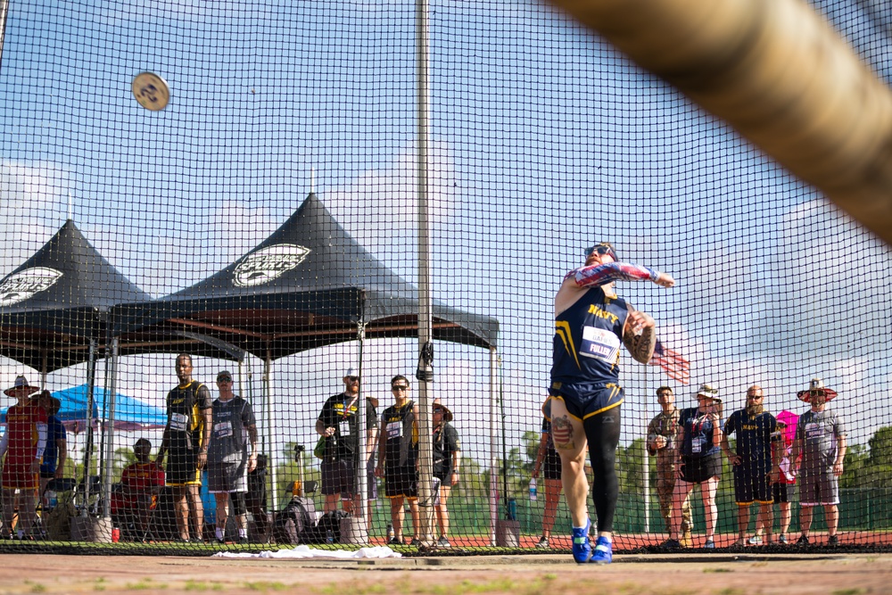 2024 DoD Warrior Games Athletes Send It With Adaptive Field Events