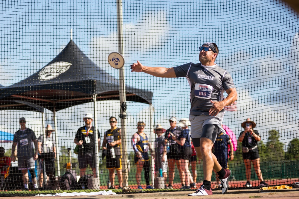 2024 DoD Warrior Games Athletes Send It With Adaptive Field Events