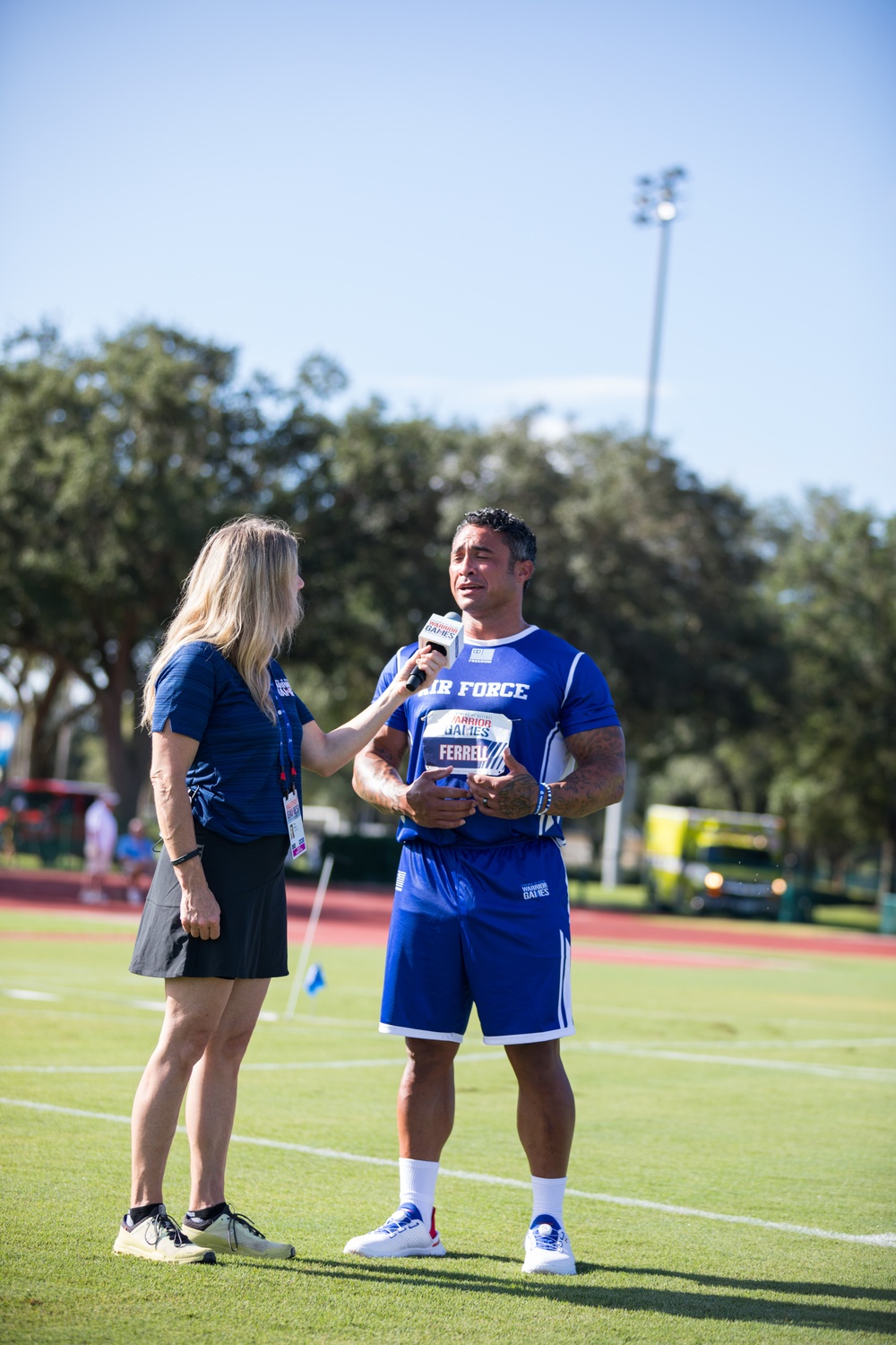 2024 DoD Warrior Games Athletes Send It With Adaptive Field Events